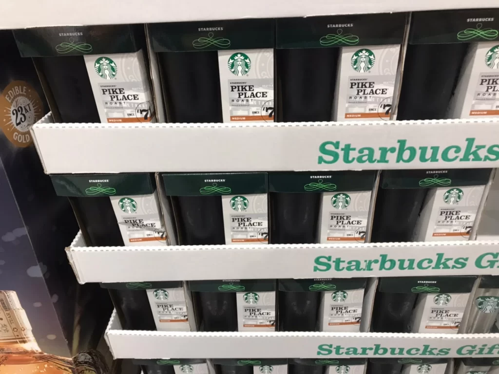 星巴克隨行杯禮盒組 研磨咖啡粉70公克