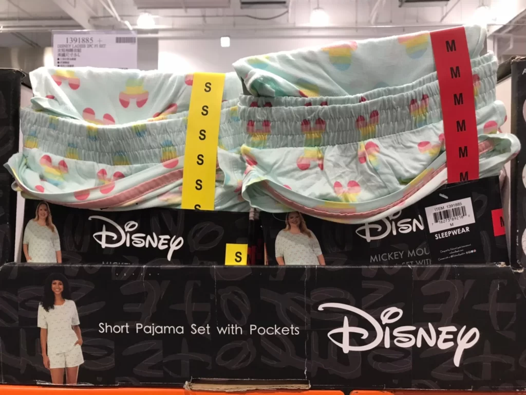 DISNEY 迪士尼女短袖睡衣組