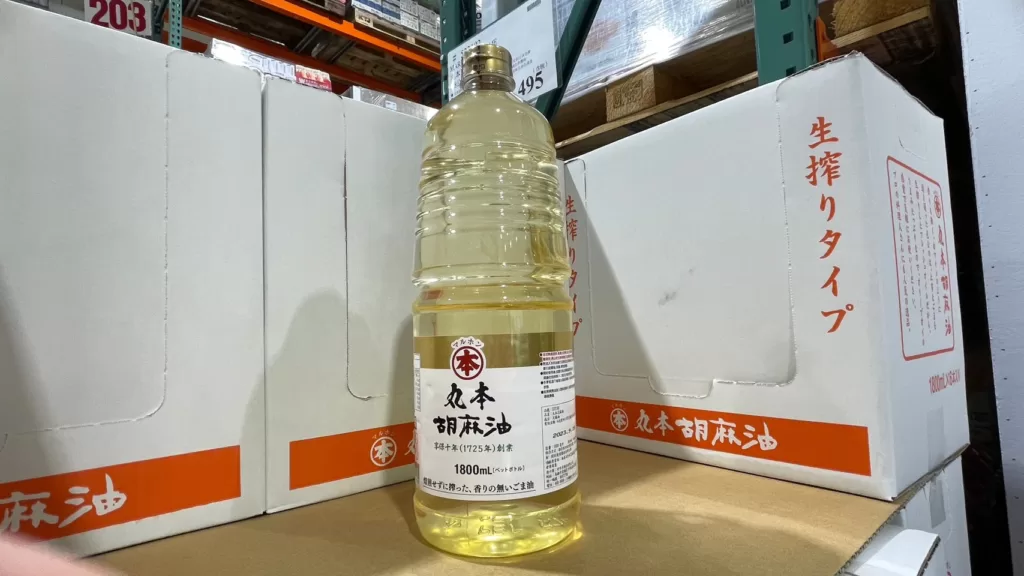 MARUHON SESAME 丸本芝麻油1.8公升 #522192