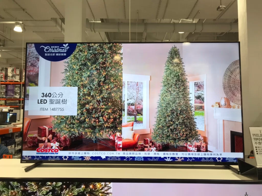 PHILIPS 70"4KLED MONITOR 飛利浦70吋LED顯示器 不含視訊盒70PUH8217 #136783