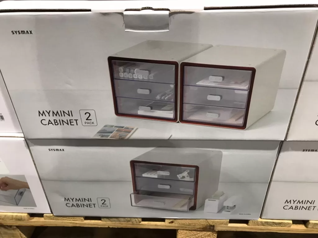 SYSMAX MINI3 DRAWRS 2PK 三層抽屜櫃2入 #136743