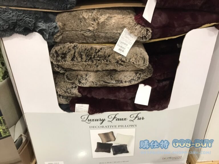 FAUX FUR DECO PILLOW 仿動物毛抱枕 尺寸：50X50公分 #1269800