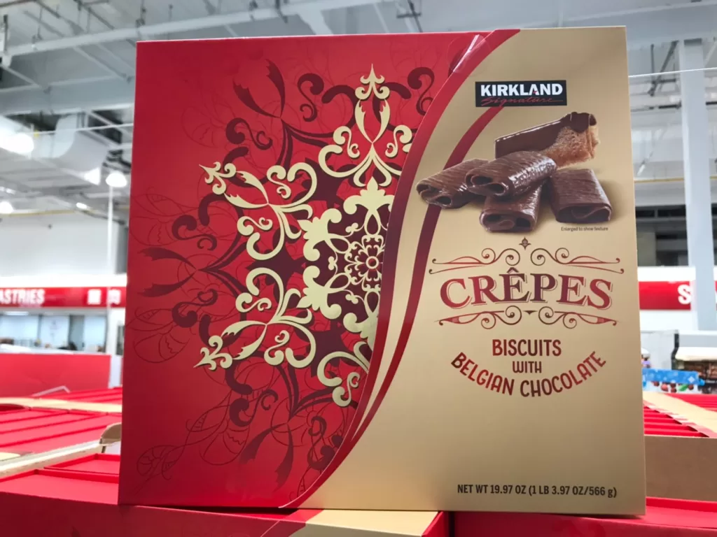 KIRKLAND SIGNATURE 科克蘭牛奶巧克力捲餅566公克 #1324764