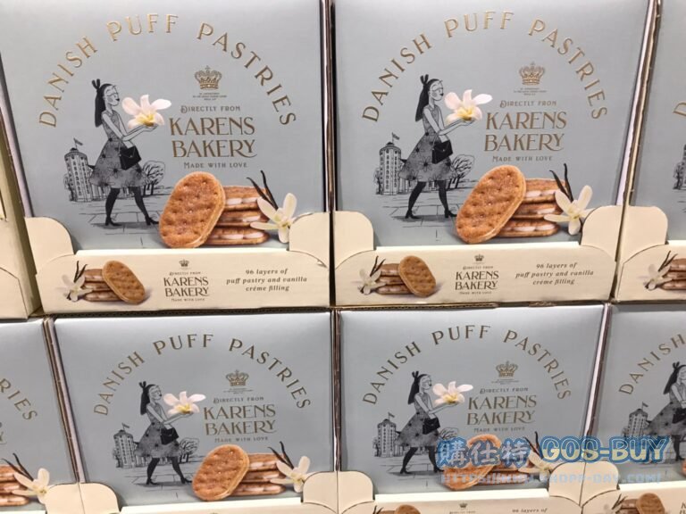 KARENS BAKERY 丹麥香草奶霜風味千層酥共480公克 #136463