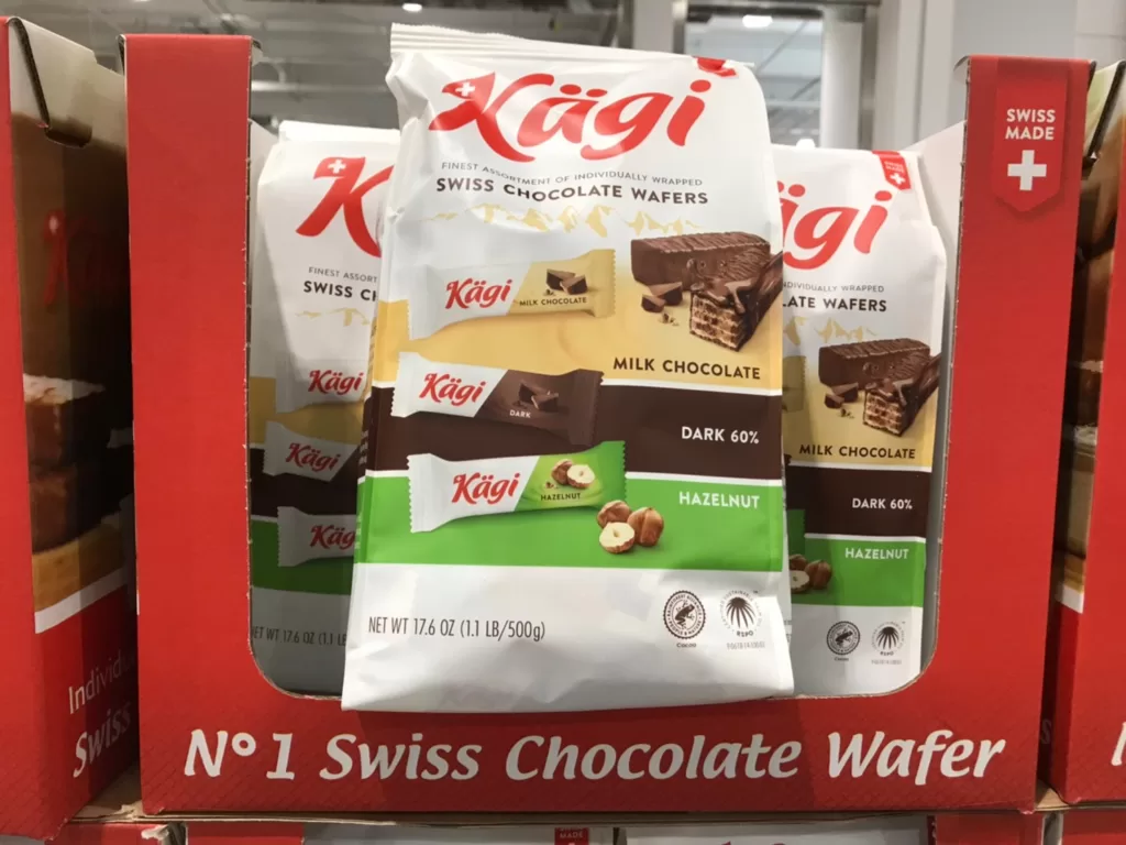 KAGI SWISS CHOCO WAFER 瑞士巧克力威化餅500公克 #136154
