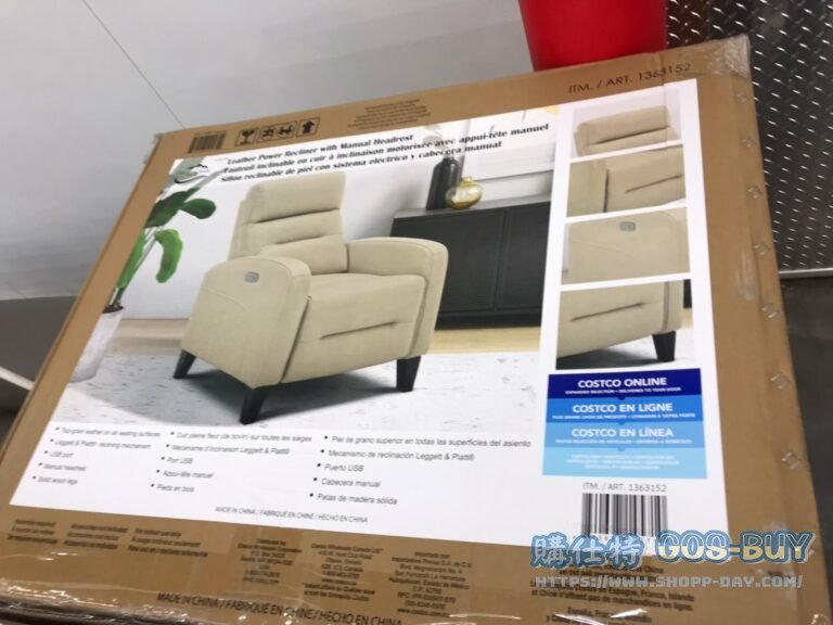 GILMAN CREEK LEATHER POWER RECLINER 牛皮電動躺椅 寬81深98高107公分 #1363152