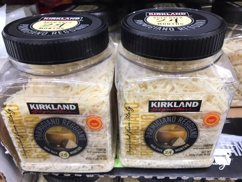 KIRKLAND SIGNATURE 科克蘭 PARMIGIANO SHERDDED CHEESR 帕瑪森蘿吉諾乾酪絲454G #386626