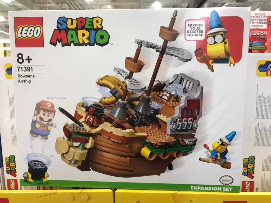 LEGO樂高 SUPERMARIO BOWSER'S AIRSHIP EXPANSION 庫巴飛行船擴充合組 #71391 #136501