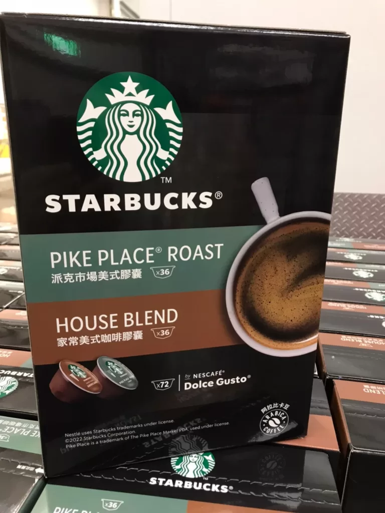 星巴克咖啡膠囊組盒 派克市場&家常美式各36 #136621
