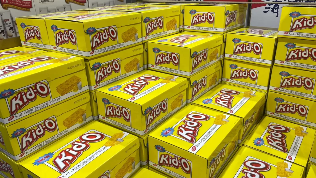 KID-O BUTTER CRACKER 奶油三明治家庭號1.27公斤(72包) #56970