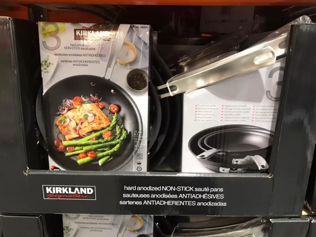 KIRKLAND SIGNATURE 科克蘭不沾平底鍋3件組 #1545956