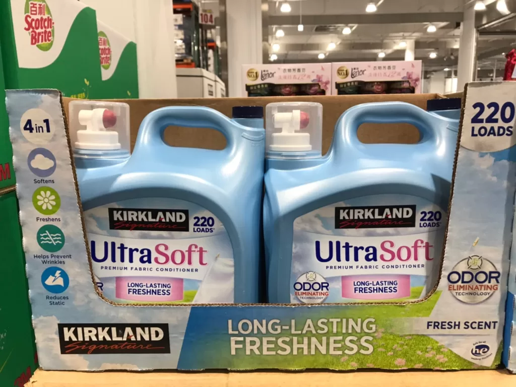 KIRKLAND SIGNATURE 超濃縮衣物柔軟精5.53公升/220蓋次 #1183832