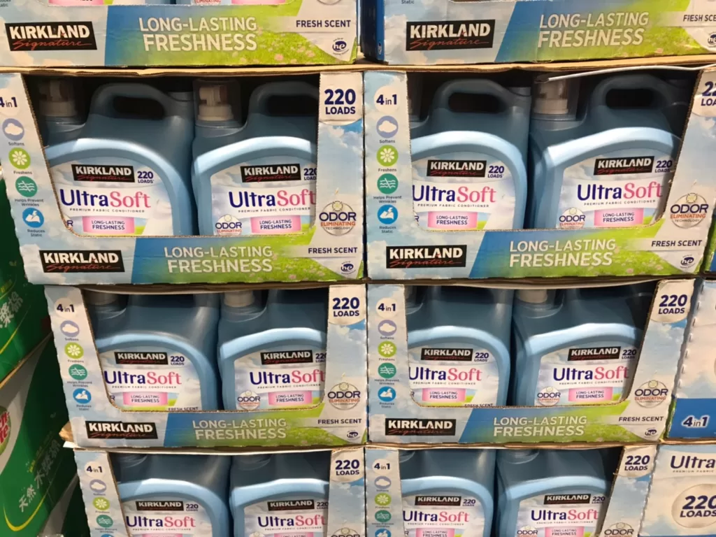 KIRKLAND SIGNATURE 超濃縮衣物柔軟精5.53公升/220蓋次 #1183832