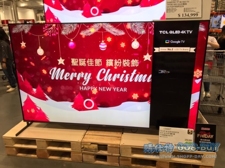 TCL 98" 4K QLED MONITOR 98吋4K QLED顯示器 不含視訊盒98C735#136807