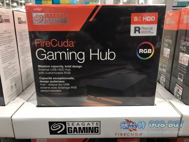 SEAGATE FIRECUDA 霓彩極光遊戲擴充硬碟8TB STKK8000400/USB 3.0 #133649