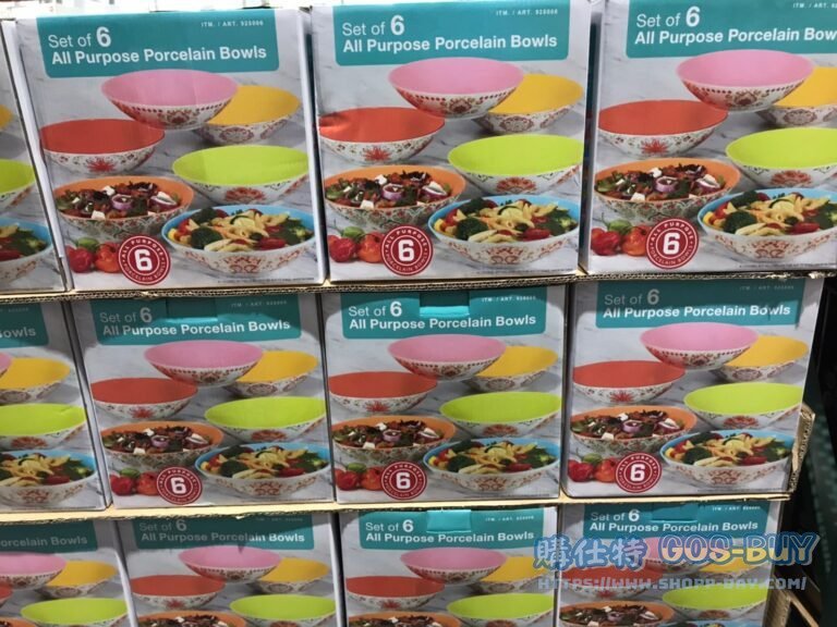 DINNER BOWL 9.25吋圓形餐碗6件組 #925006