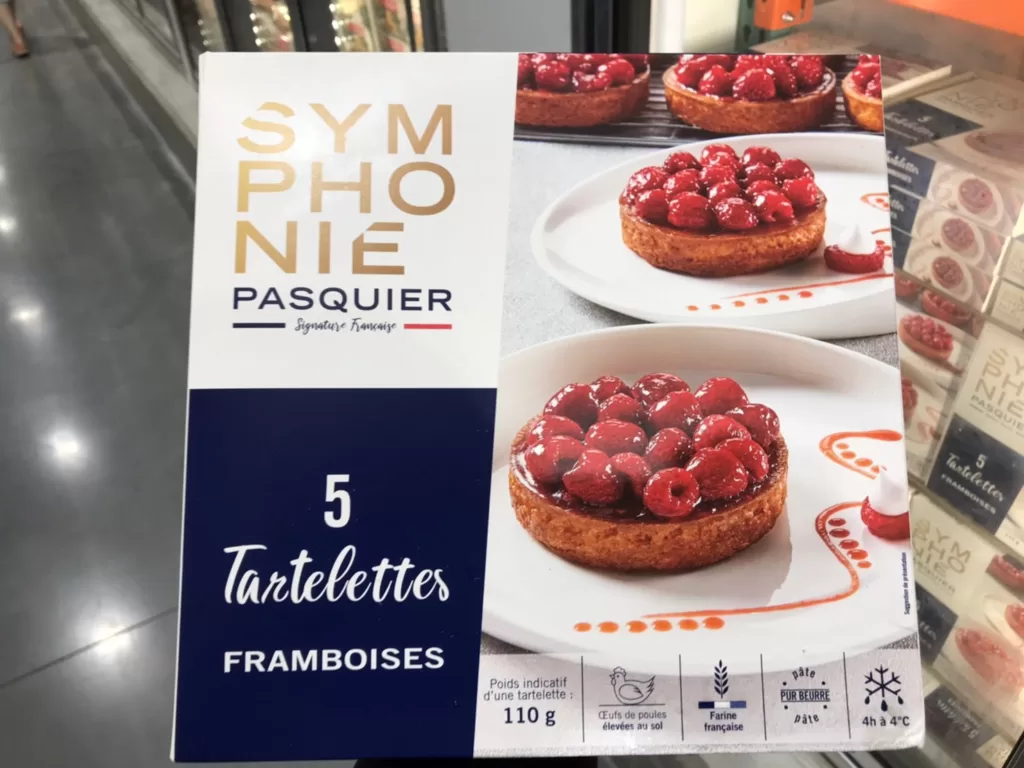 PASQUIER RASPBERRY TART 冷凍覆盆莓塔110公克X5入 #135198