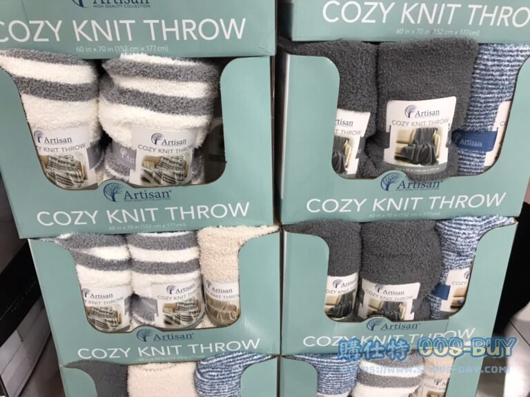 ARTISAN COZY KNIT THROW 針織隨意毯430GSM 尺寸：152X177公分 #1652930