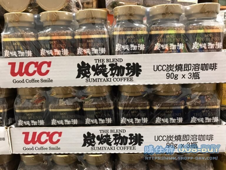 UCC SUMIYAKI INST.COFFEE 炭燒即溶咖啡90克X3瓶入 #74851
