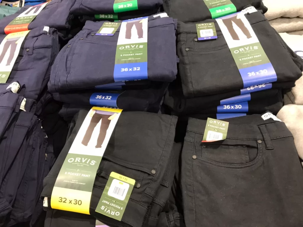ORVIS MEN'S 5 POCKET PANTS 男經典款長褲 腰圍30-38"褲長30&32" #136024