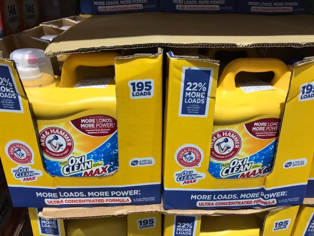 ARM&HAMMER LAUNDRY LIQUID 強效洗衣精添加小蘇打粉7.39公升/195蓋次#2626431