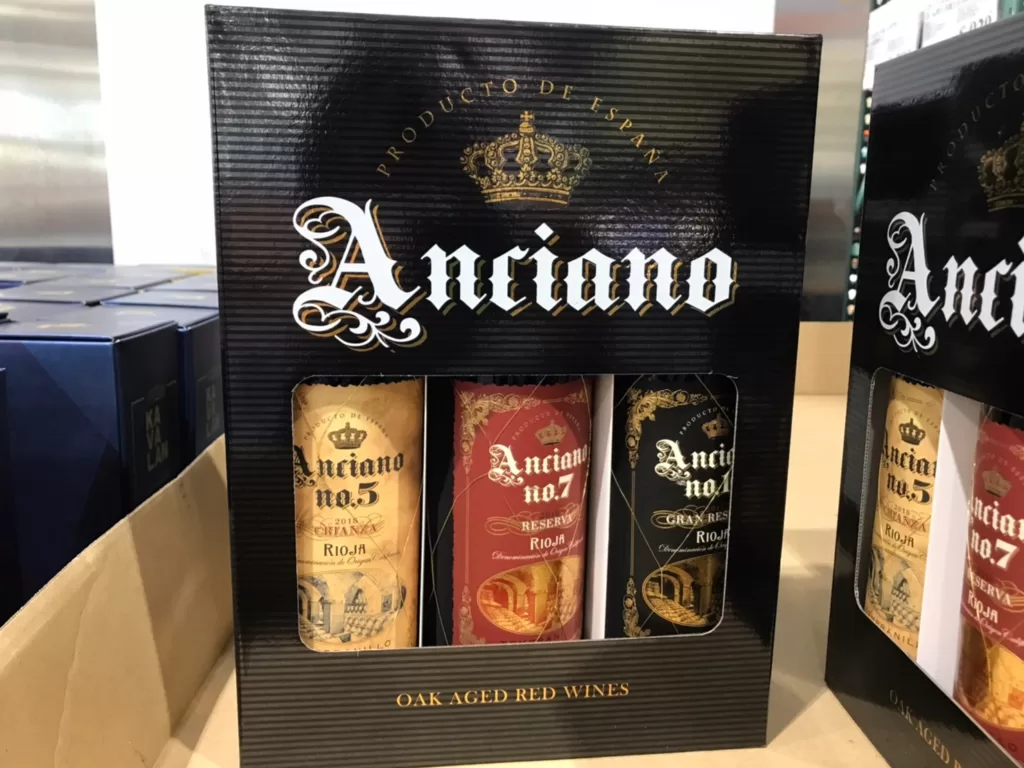 ANCIANO VINTAGE PACK (NO5/NO7/NO10) 年份紅酒典藏組750MLX3#101797