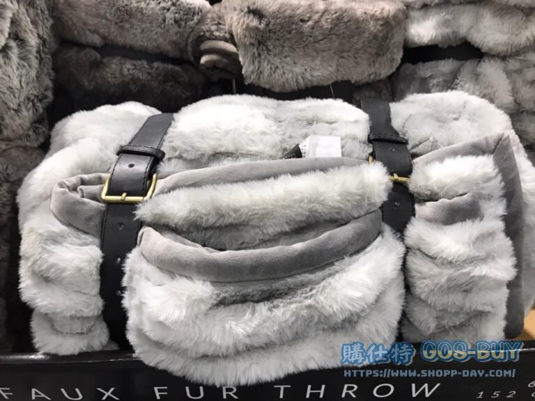 MON CHATEAU FAUX FUR THROW 仿毛皮保暖毯 尺寸：152X177公分#1630995