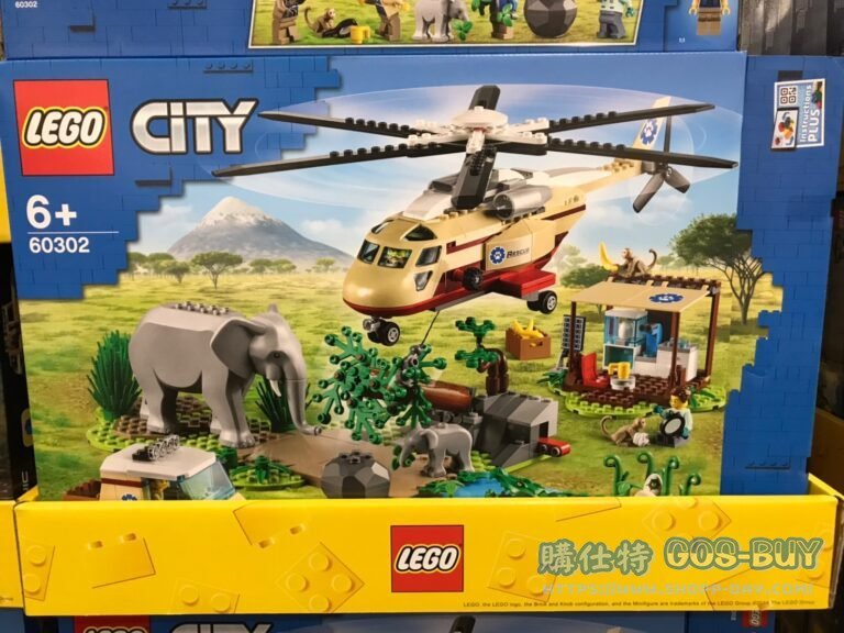 LEGO CITY 60302 WILDLIFE RESCUE OPERATION 樂高野生動物救援行動#136493