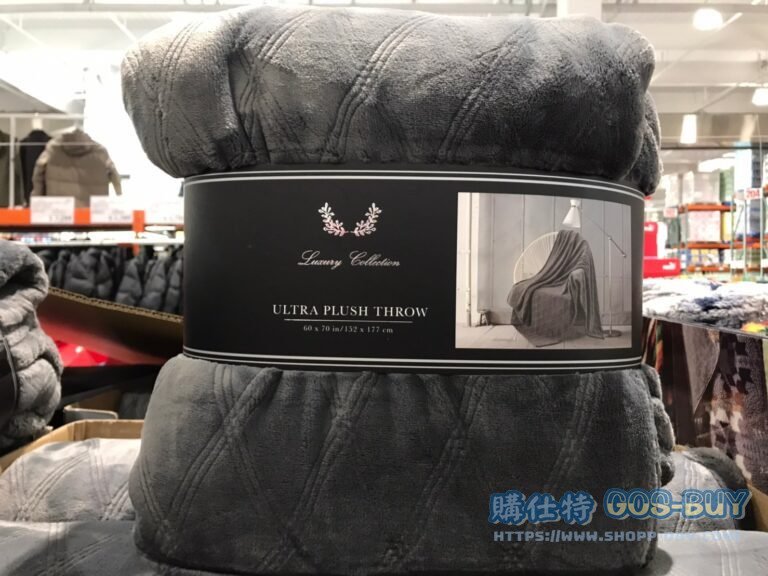 PRINTED VELVET THROW 仿絲絨隨意毯 尺寸：152X177公分#1553553