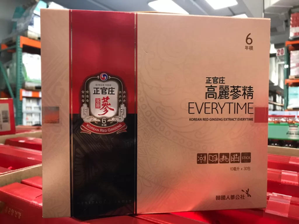 CKJ RED GINSENG EYERYTIME 正官庄高麗蔘1G 10MLX30條#186999