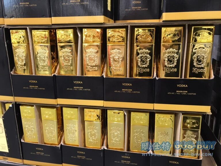 3 KILOS GOLD VODKA 1L 金條造型伏特加#136599
