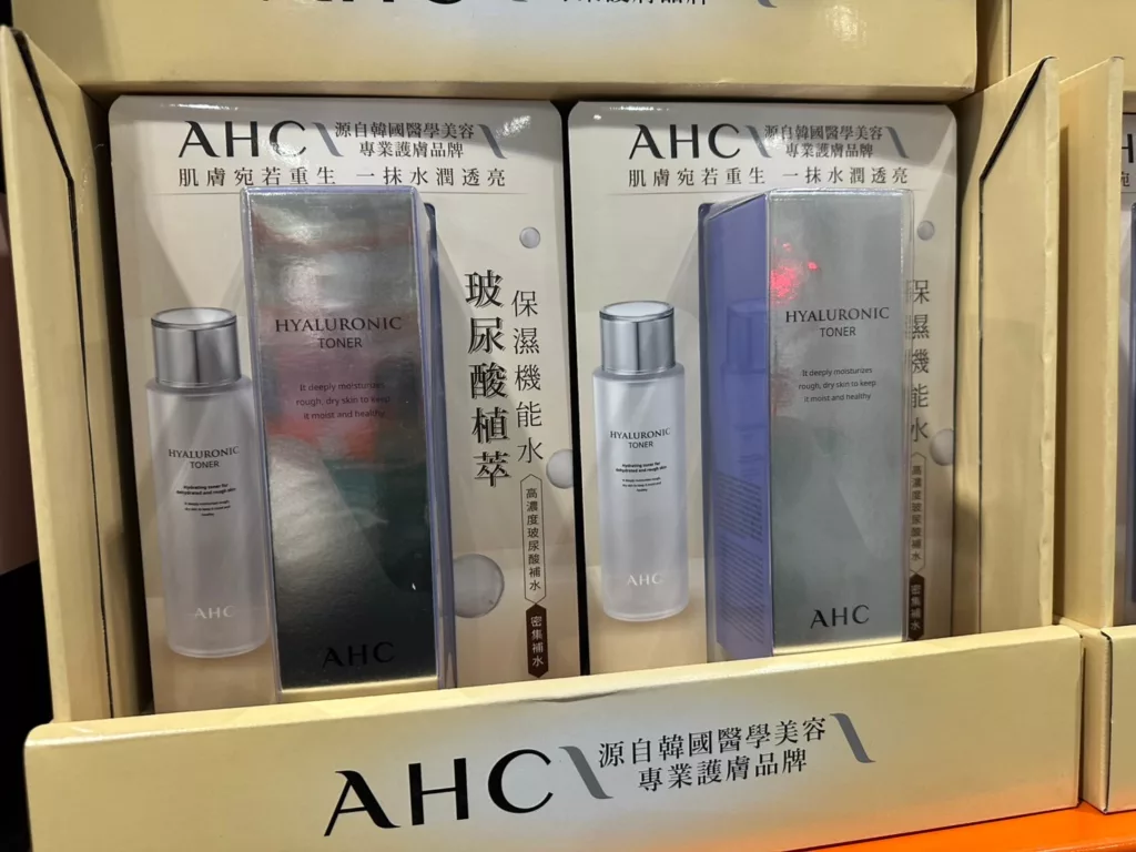 AHC HYALURONIC TONER 玻尿酸植萃保濕機能水300ML#137886