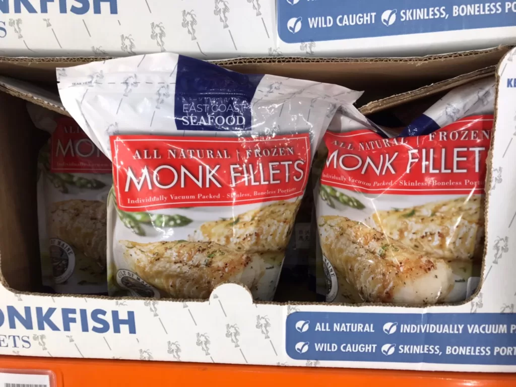 EAST COAST SEAFOOD FROZEN MONK FILLETS 冷凍安康魚片1公斤#362924