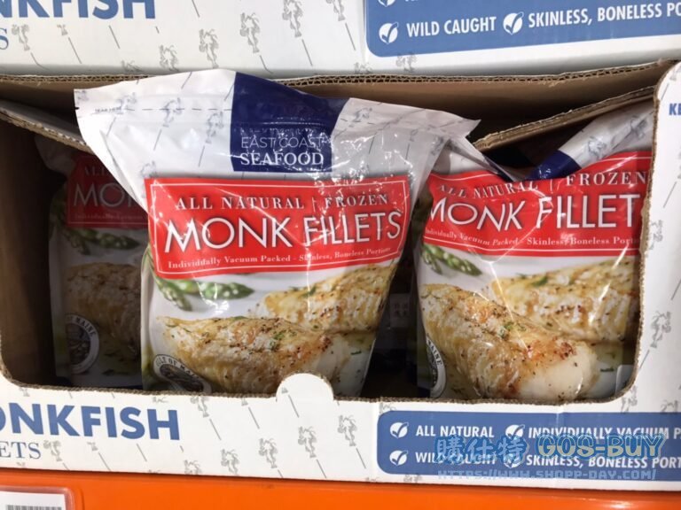 EAST COAST SEAFOOD FROZEN MONK FILLETS 冷凍安康魚片1公斤#362924
