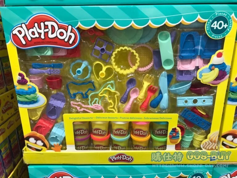 PLAY-DOH DESSERT CREATION 培樂多甜點創意遊戲組 附10入3盎司黏土罐#950095