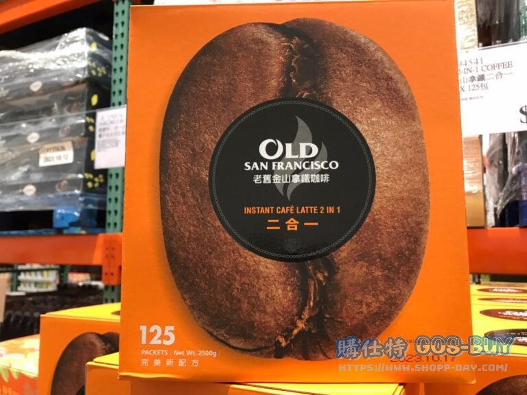 O.S.F. 2-IN-1 COFFEE老舊金山拿鐵二合一20公克X125包#294541