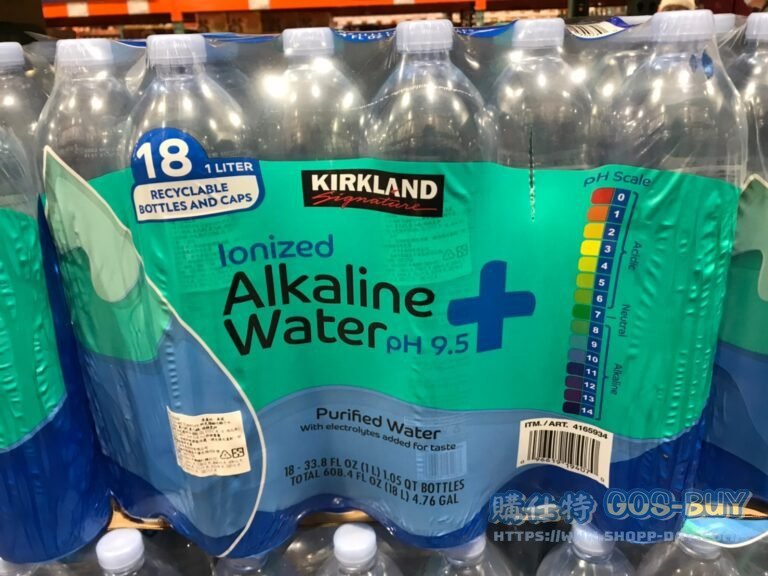 KIRKLAND SIGNATURE 科克蘭鹼性離子水1公升X18瓶#4165934