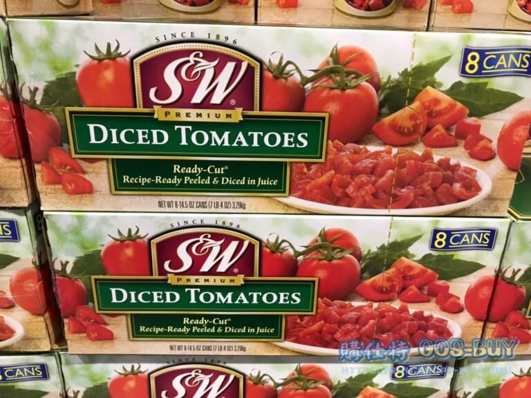 S&W DICED TOMATOES 美國進口切塊番茄411公克X8入#192288
