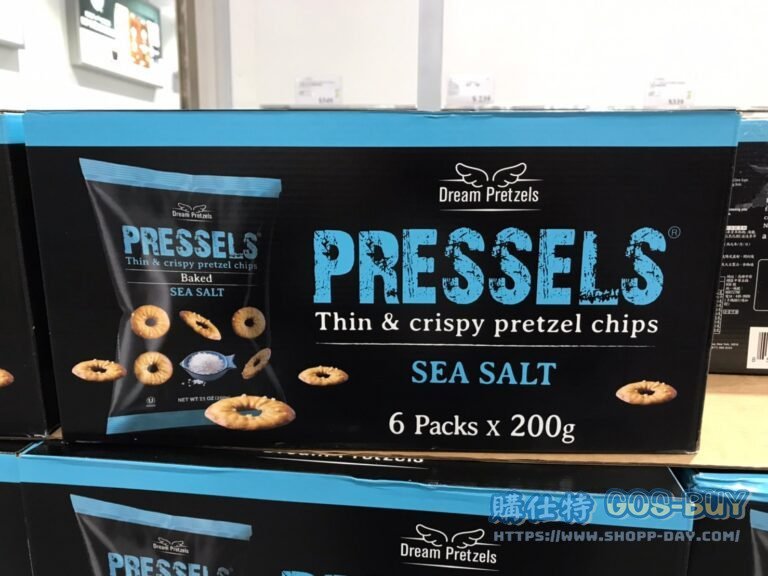 DREAM PRETZELS海鹽口味烘焙脆薄餅200公克X6入#136594