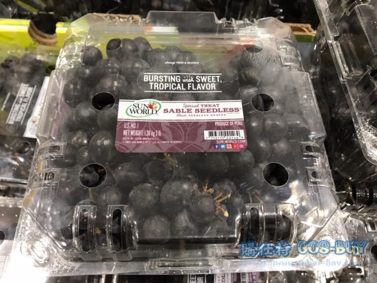 祕魯無籽黑貂葡萄 PE SABLE SEEDLESS GRAPES 1.3公斤#8083849