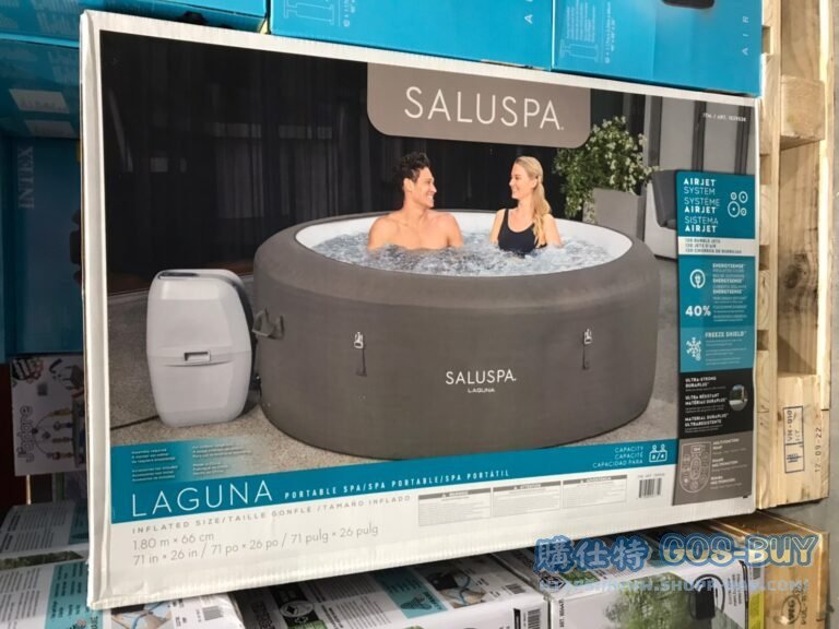 SALUSPA LAGUNA PORTABLE SPA 充氣式加熱按摩池#1539528