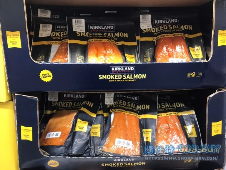 KIRKLAND SIGNATURE科克蘭 熟燻鮭魚340公克 HOT SMOKED SALMON #218978