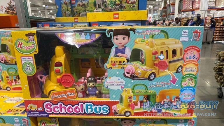 KONGSUNI SCHOOL BIS PIANO PLAY SET 小荳娃娃鋼琴旋律小校車#138254