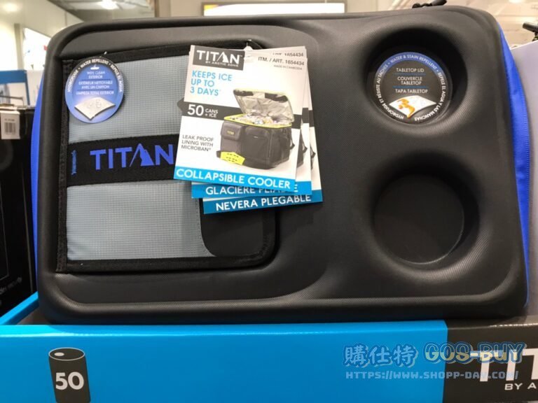 TITAN COLLAPSIBLE COOLER 軟式保溫保冷袋 容量約50瓶一般鋁罐飲料#1654434