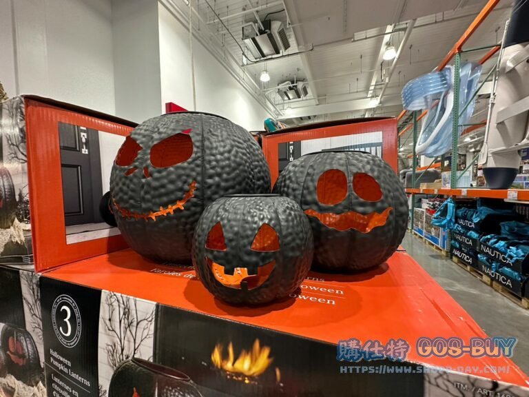 HALLOWEEN PUMPKIN LANTERN 萬聖節南瓜燈籠妝飾3入組#1601232