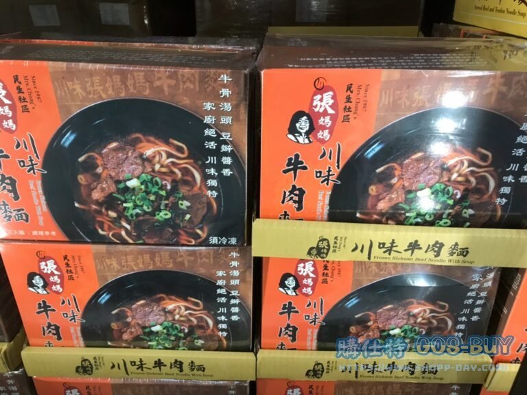 MRS CHANG'S張媽媽民生社區冷凍川味牛肉麵760公克X3入#138416
