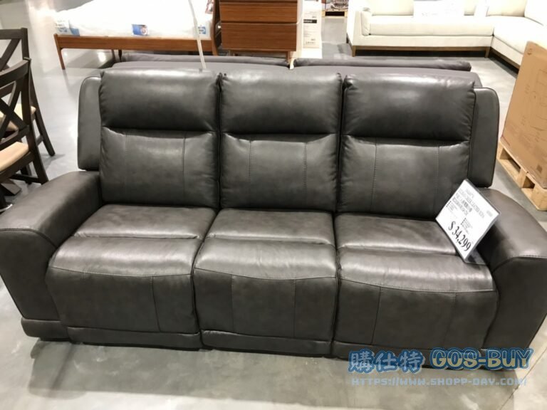 GILMAN CREEK LEATHER SOFA 牛皮三人座電動沙發 寬220深99高104CM#1644978
