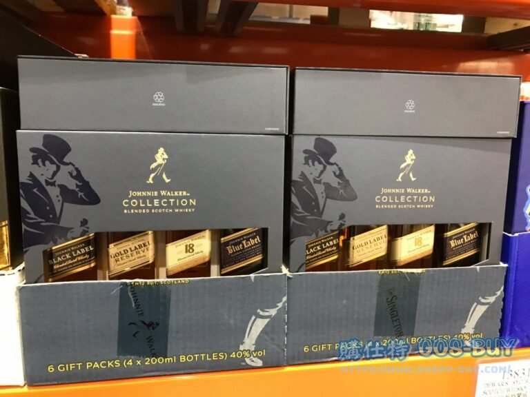 JOHNNIE WALKER BLENDED GP SCOTCH WHISKY 200MLX4BTL 約翰走路典藏威士忌禮盒#137663