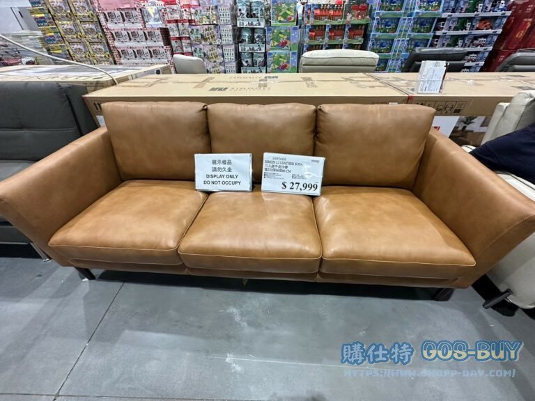 SIMON LI LEATHER SOFA 三人座牛皮沙發 寬222深96高86CM#1695608