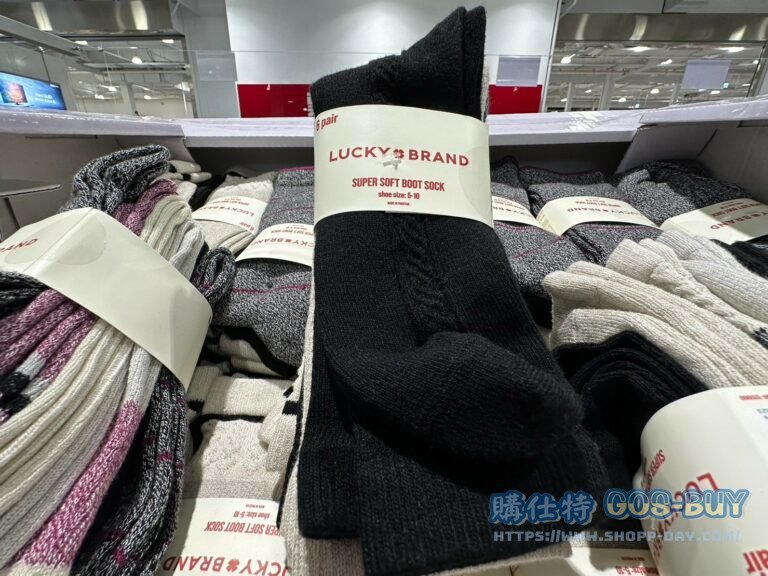 LUCKY BRANDS BOOT SOCKS 女保暖中長襪六入 尺寸:單一尺寸ONE SIZE#1391058